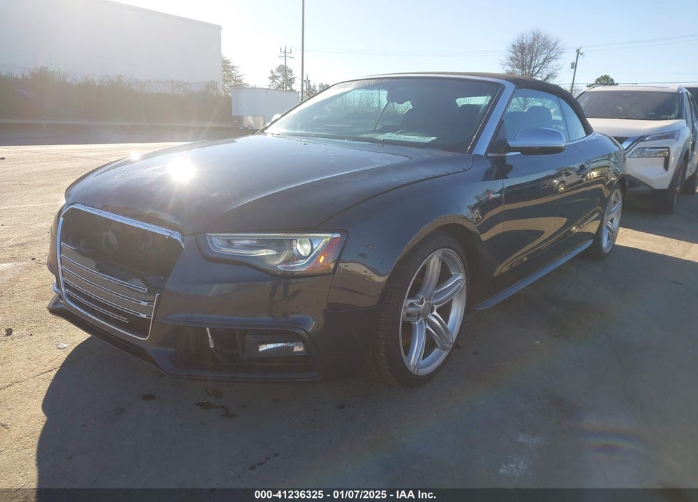 2013 AUDI S5 3.0T PREMIUM PLUS VIN: WAUCGAFH7DN003074