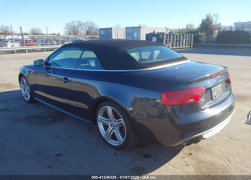 2013 AUDI S5 3.0T PREMIUM PLUS VIN: WAUCGAFH7DN003074