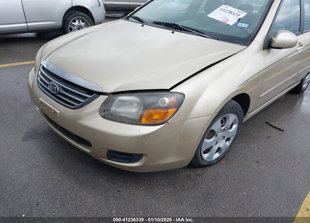 2009 KIA SPECTRA EX VIN: KNAFE221X95646012