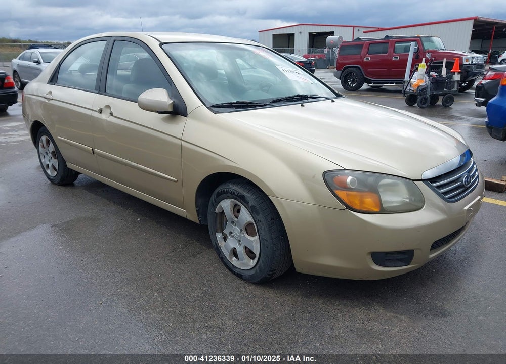 2009 KIA SPECTRA EX VIN: KNAFE221X95646012
