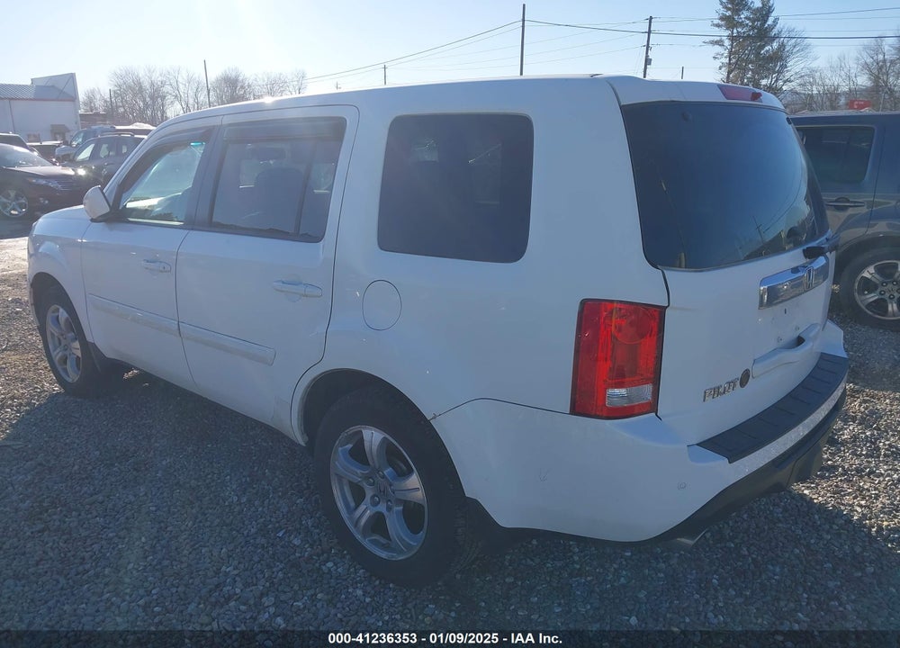 2012 HONDA PILOT EX-L VIN: 5FNYF4H60CB053353