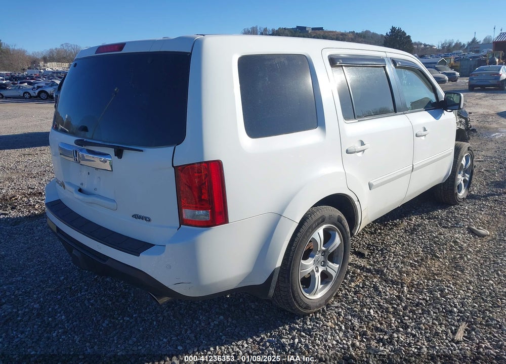 2012 HONDA PILOT EX-L VIN: 5FNYF4H60CB053353