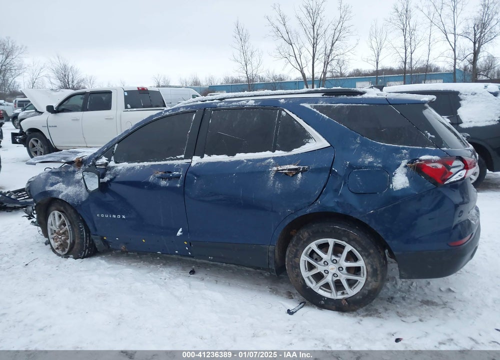 2022 CHEVROLET EQUINOX VIN: 3GNAXKEV0NL184647