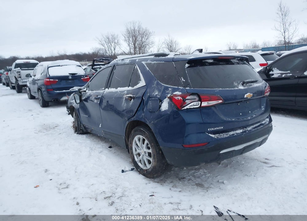 2022 CHEVROLET EQUINOX VIN: 3GNAXKEV0NL184647
