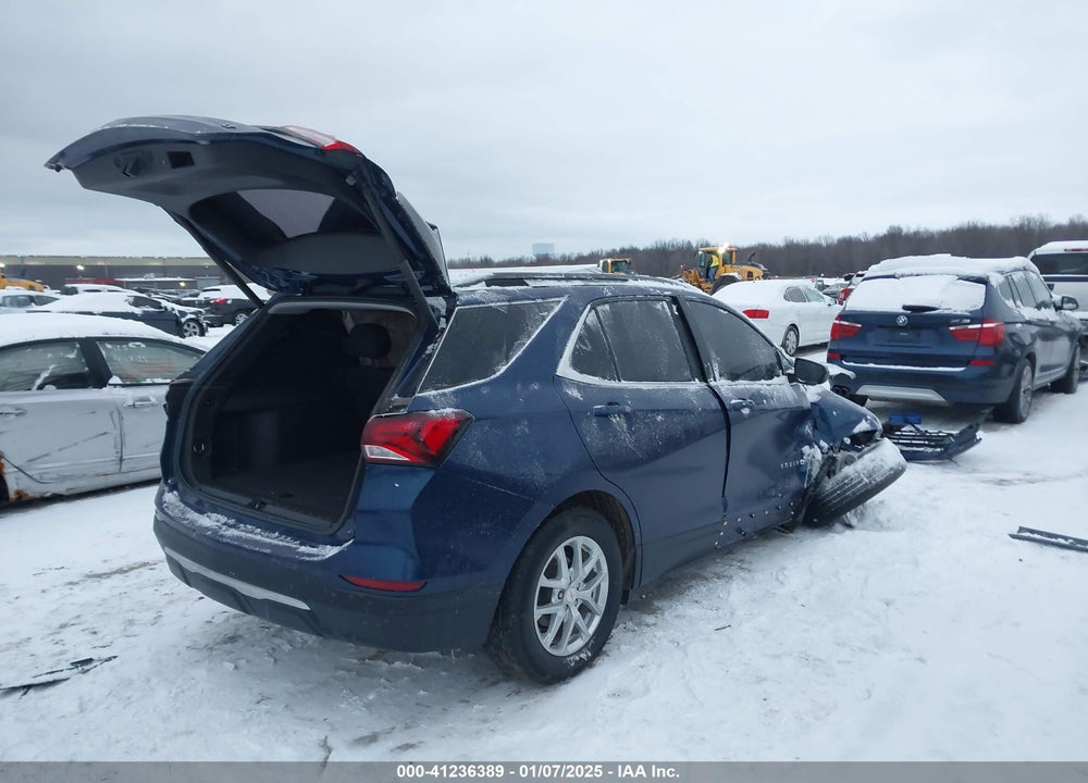 2022 CHEVROLET EQUINOX VIN: 3GNAXKEV0NL184647