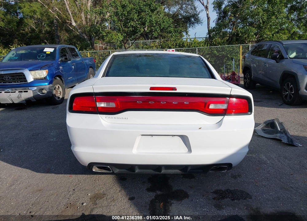 2012 DODGE CHARGER SE VIN: 2C3CDXBG6CH162689