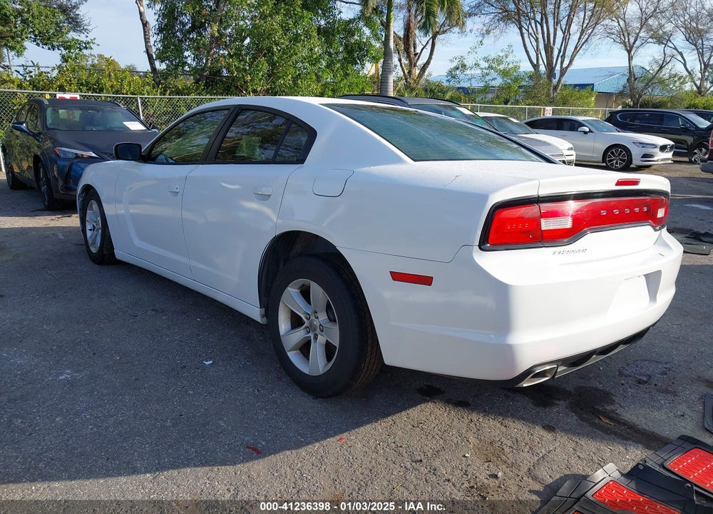 2012 DODGE CHARGER SE VIN: 2C3CDXBG6CH162689