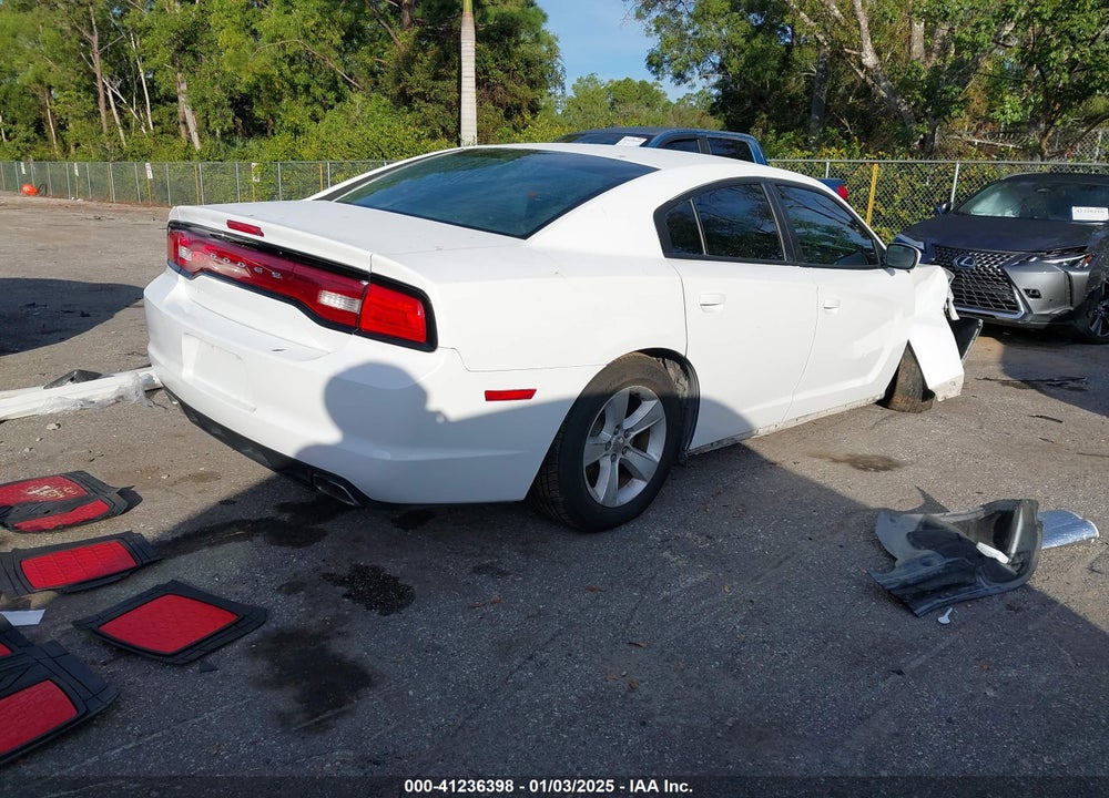2012 DODGE CHARGER SE VIN: 2C3CDXBG6CH162689