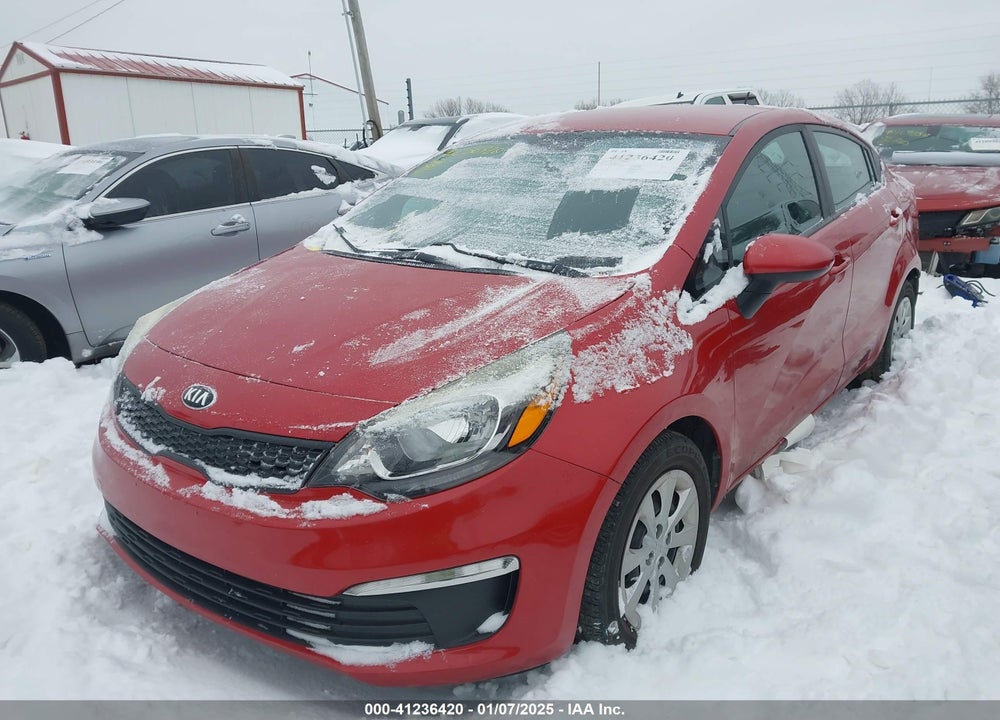 2017 KIA RIO LX VIN: KNADM4A30H6104757
