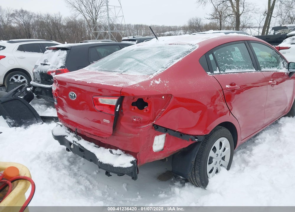 2017 KIA RIO LX VIN: KNADM4A30H6104757
