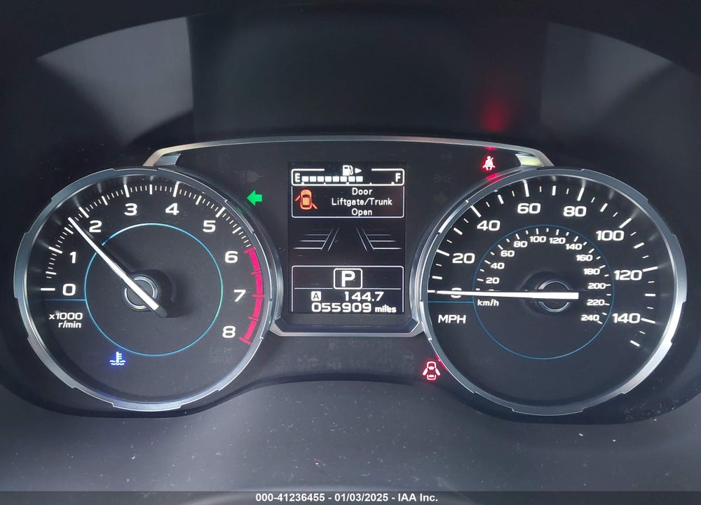2017 SUBARU FORESTER 2.5I PREMIUM VIN: JF2SJAGC4HH484894