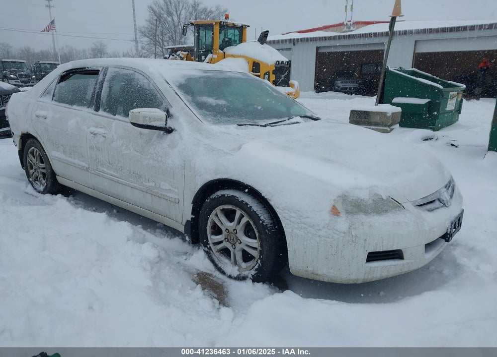2007 HONDA ACCORD 2.4 SE VIN: 1HGCM56347A027658