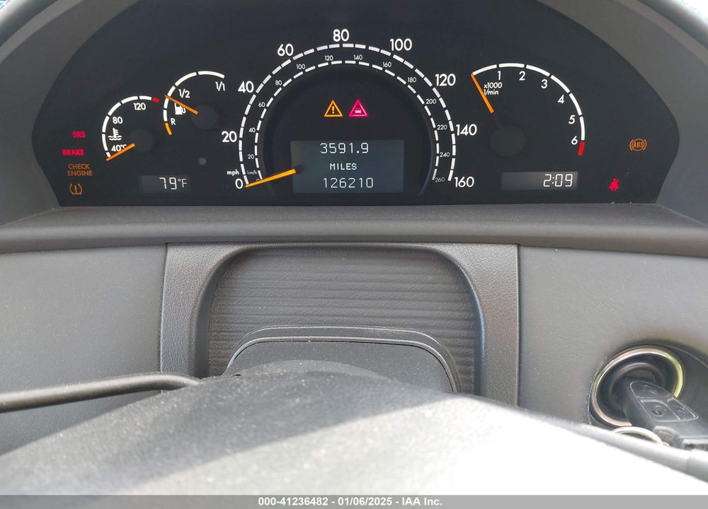 2005 MERCEDES-BENZ CL 500 VIN: WDBPJ75J45A046274