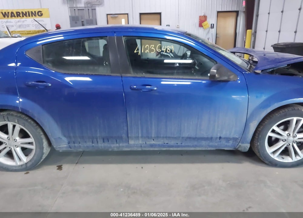 2012 DODGE AVENGER VIN: 1C3CDZAG0CN316012