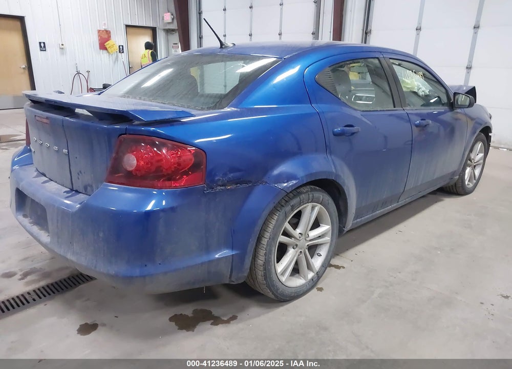 2012 DODGE AVENGER VIN: 1C3CDZAG0CN316012