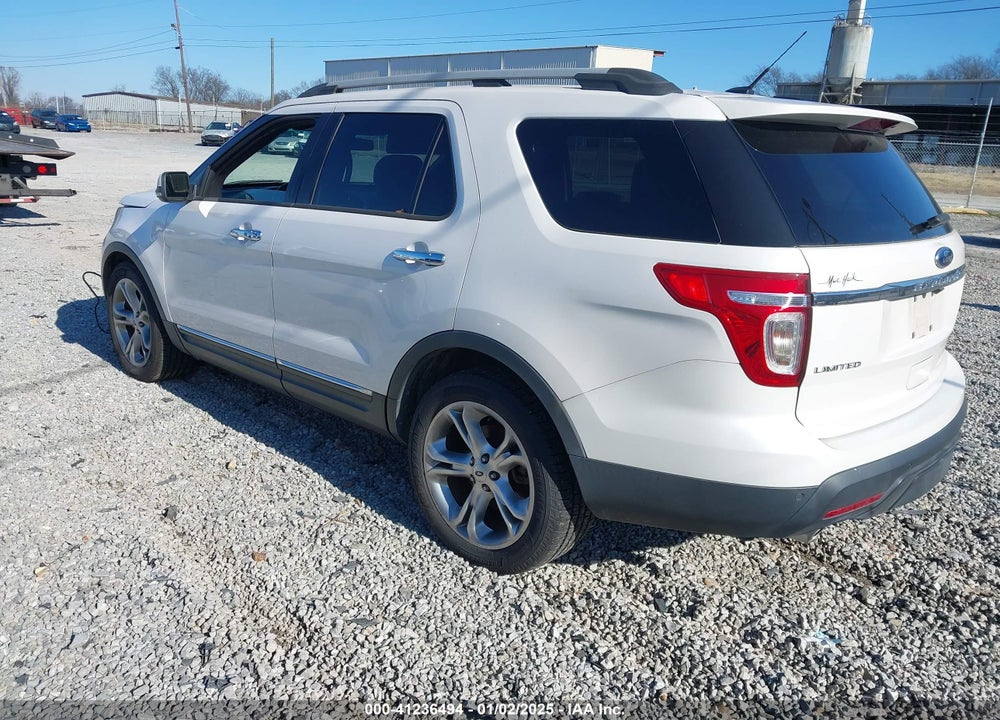 2013 FORD EXPLORER LIMITED VIN: 1FM5K7F81DGA62487
