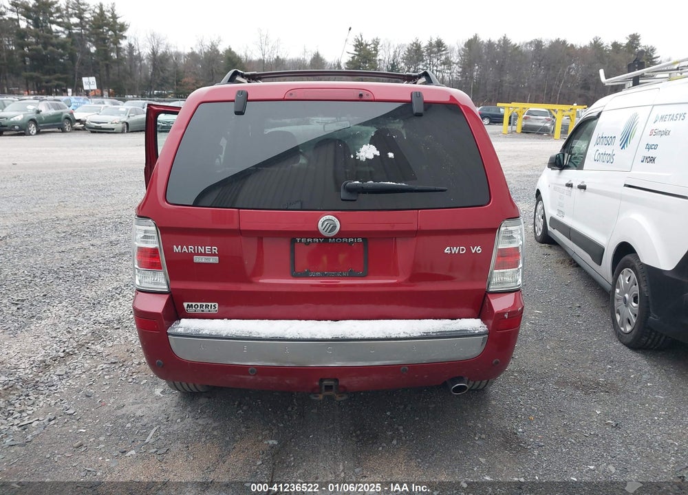 2008 MERCURY MARINER PREMIER VIN: 4M2CU97168KJ46515