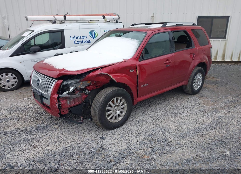 2008 MERCURY MARINER PREMIER VIN: 4M2CU97168KJ46515