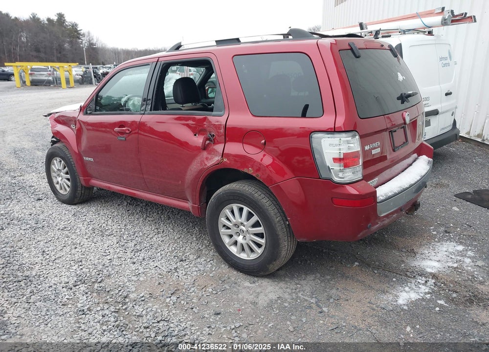 2008 MERCURY MARINER PREMIER VIN: 4M2CU97168KJ46515