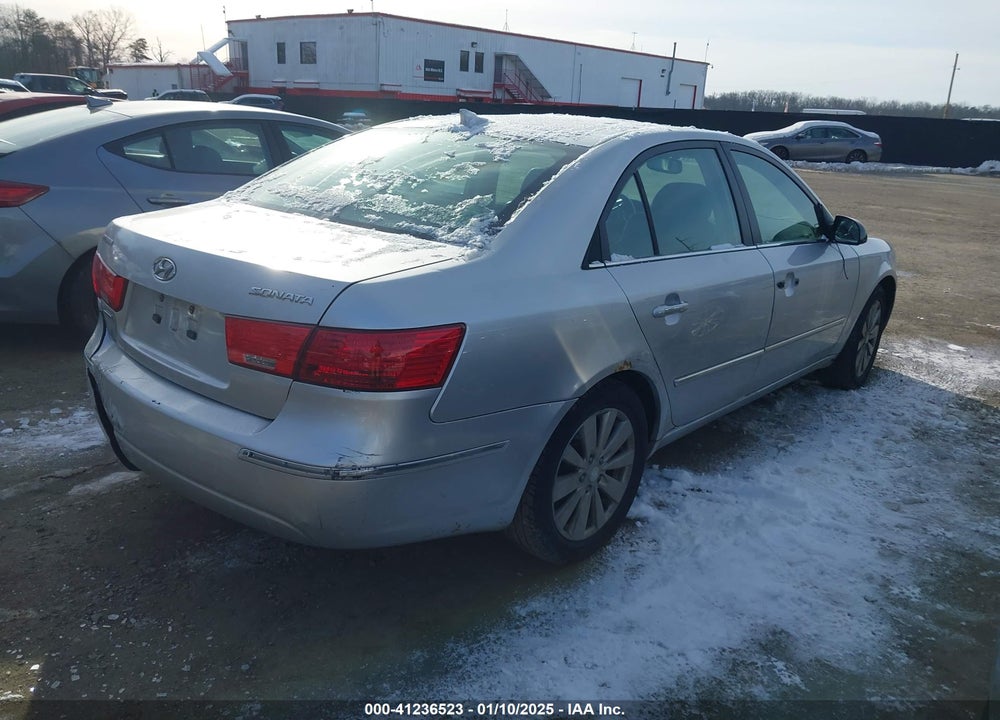 2009 HYUNDAI SONATA LIMITED VIN: 5NPEU46C89H486270