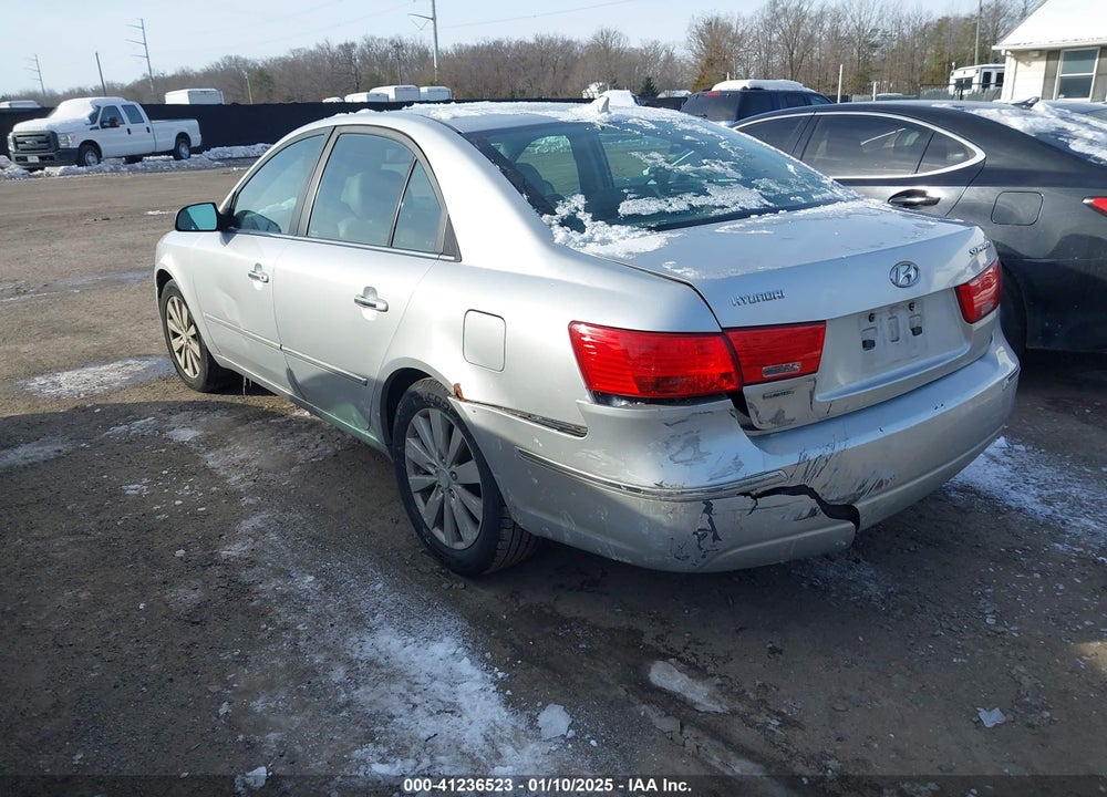 2009 HYUNDAI SONATA LIMITED VIN: 5NPEU46C89H486270