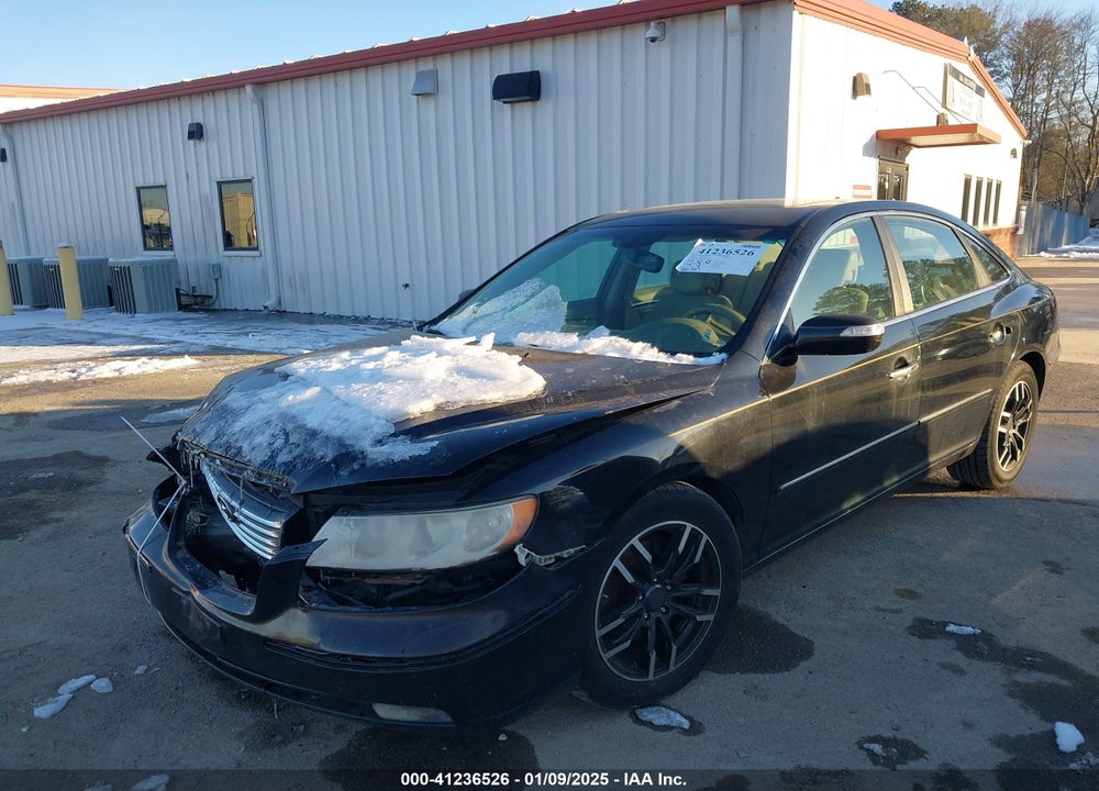 2009 HYUNDAI AZERA LIMITED VIN: KMHFC46F49A341294