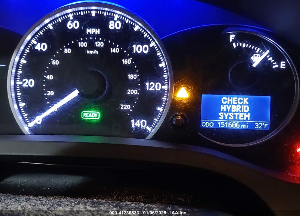 2013 LEXUS CT 200H VIN: JTHKD5BH4D2162882