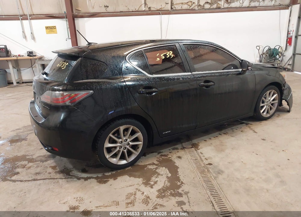 2013 LEXUS CT 200H VIN: JTHKD5BH4D2162882