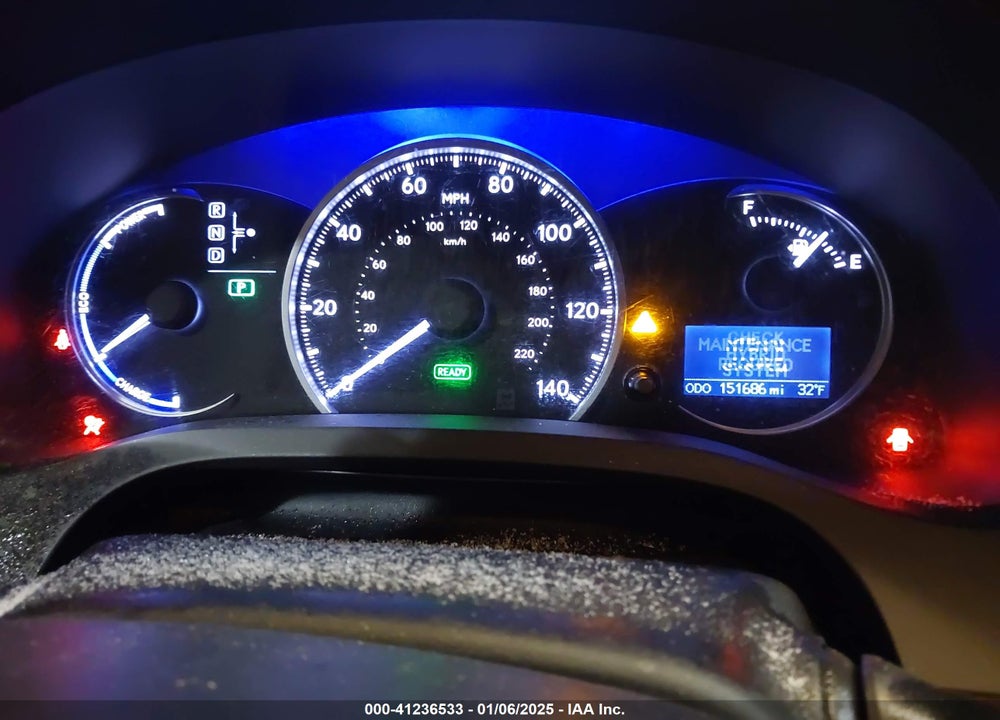 2013 LEXUS CT 200H VIN: JTHKD5BH4D2162882
