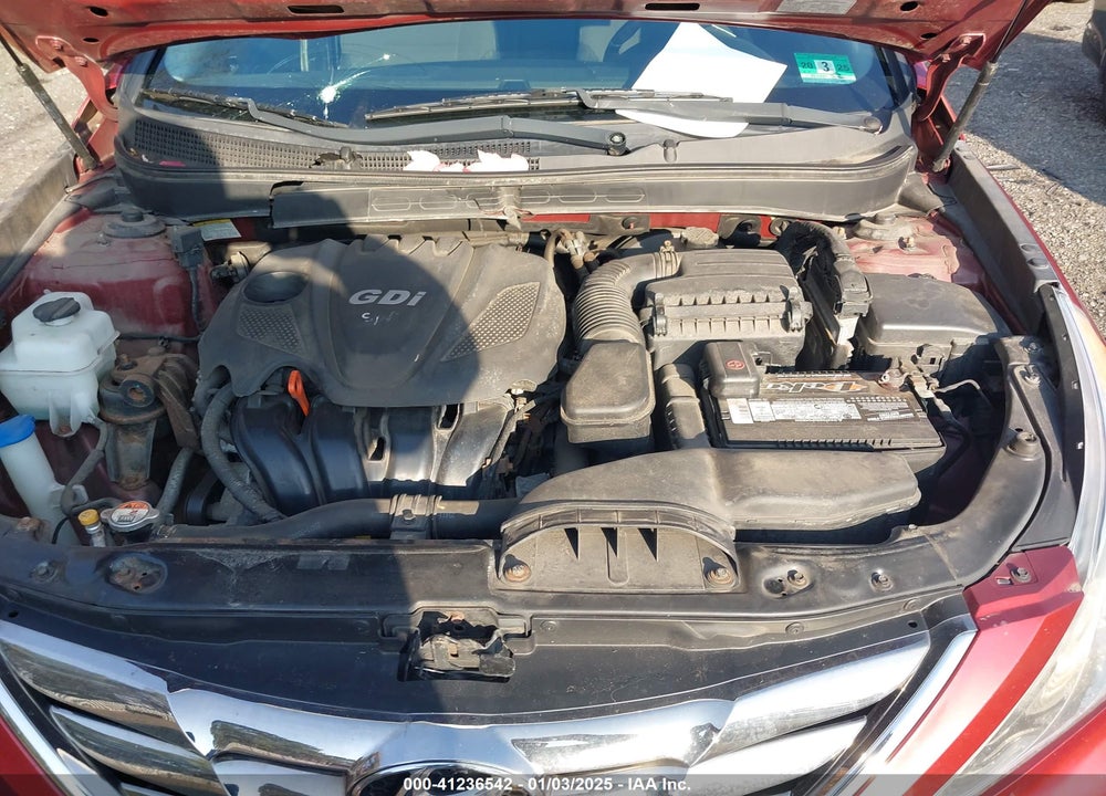 2013 HYUNDAI SONATA SE VIN: 5NPEC4AC7DH726413