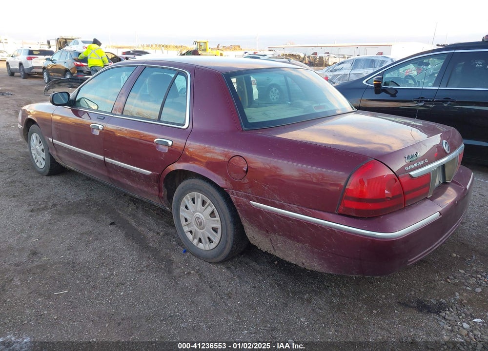 2005 MERCURY GRAND MARQUIS GS VIN: 2MEFM74W95X603817