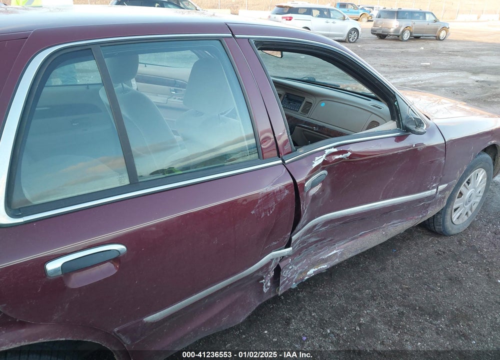 2005 MERCURY GRAND MARQUIS GS VIN: 2MEFM74W95X603817