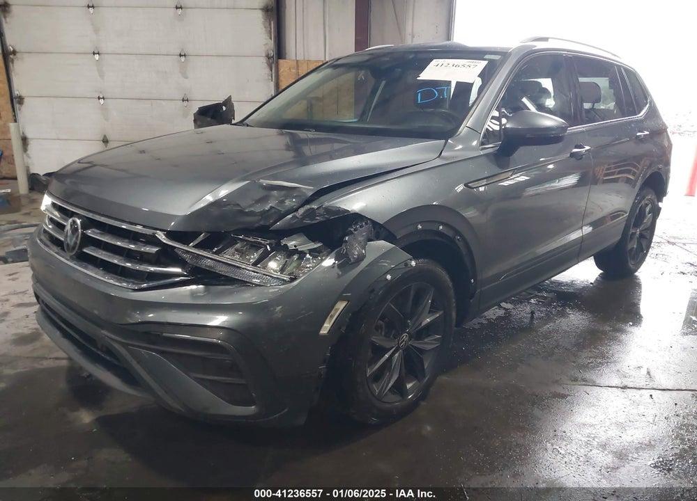 2022 VOLKSWAGEN TIGUAN VIN: 3VV2B7AXXNM019667