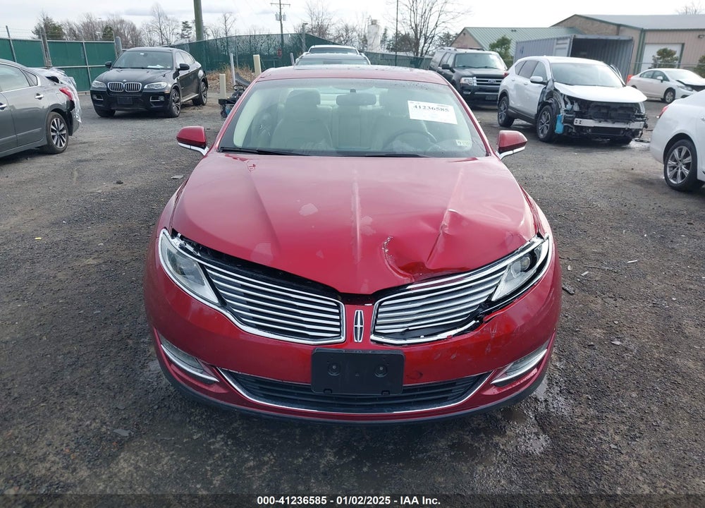 2014 LINCOLN MKZ VIN: 3LN6L2GK0ER800207