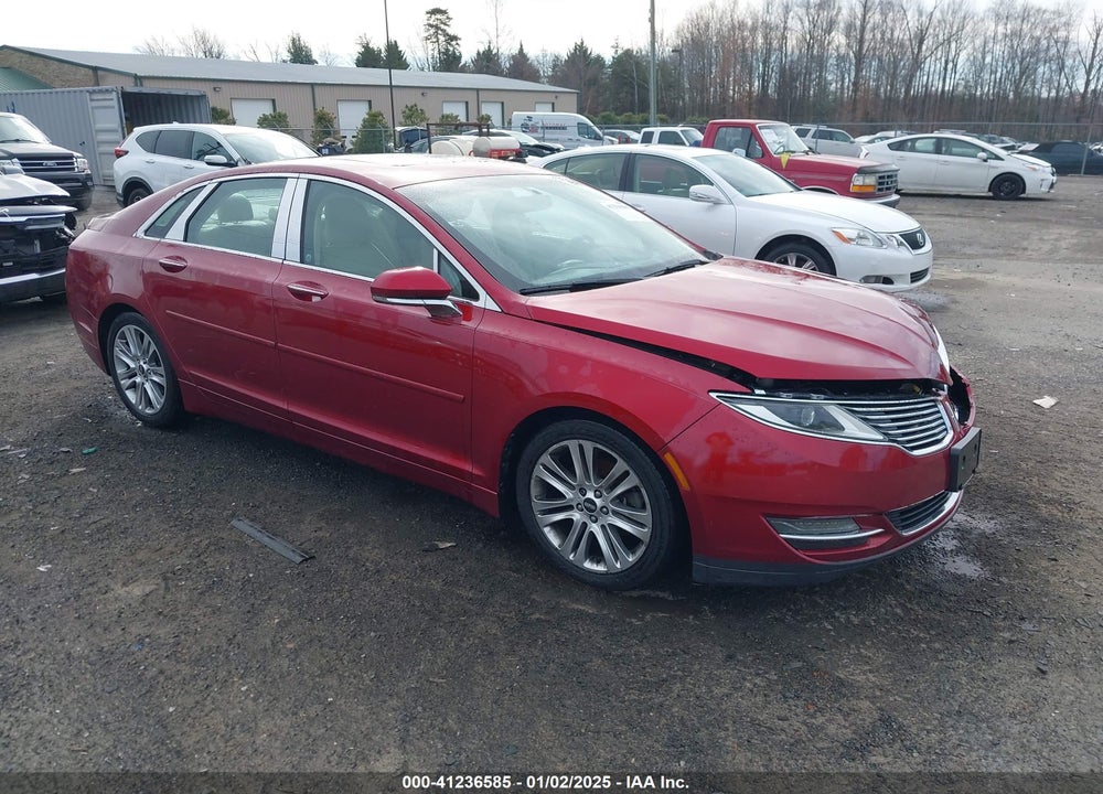 2014 LINCOLN MKZ VIN: 3LN6L2GK0ER800207