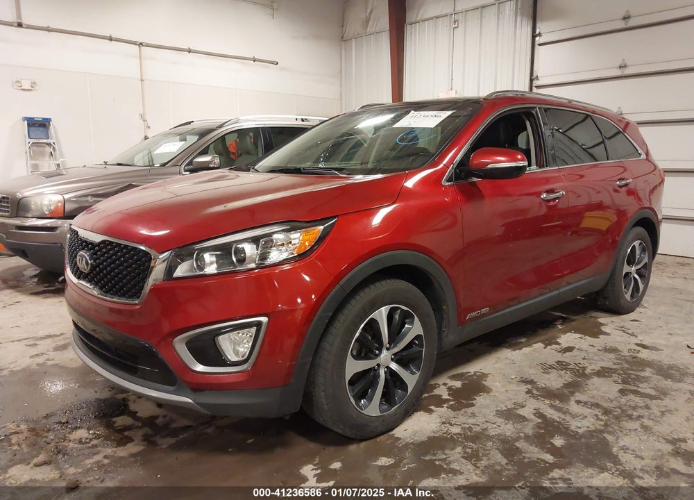 2016 KIA SORENTO 3.3L EX VIN: 5XYPHDA51GG081832