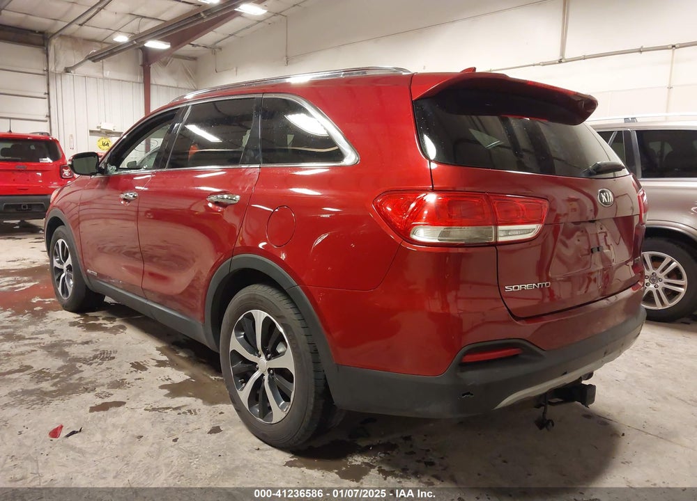 2016 KIA SORENTO 3.3L EX VIN: 5XYPHDA51GG081832