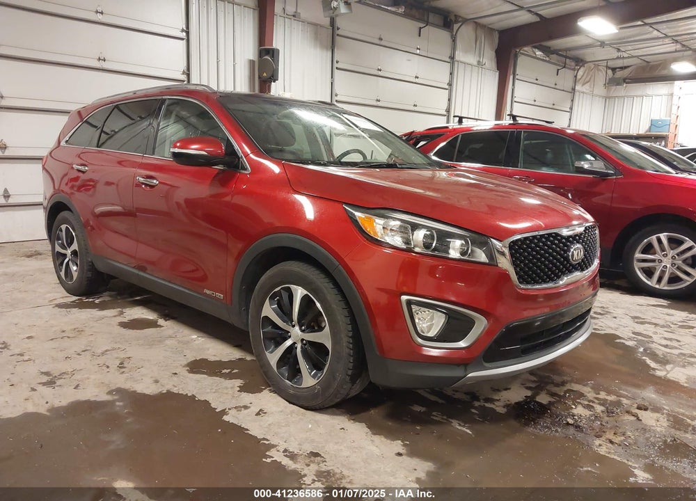 2016 KIA SORENTO 3.3L EX VIN: 5XYPHDA51GG081832