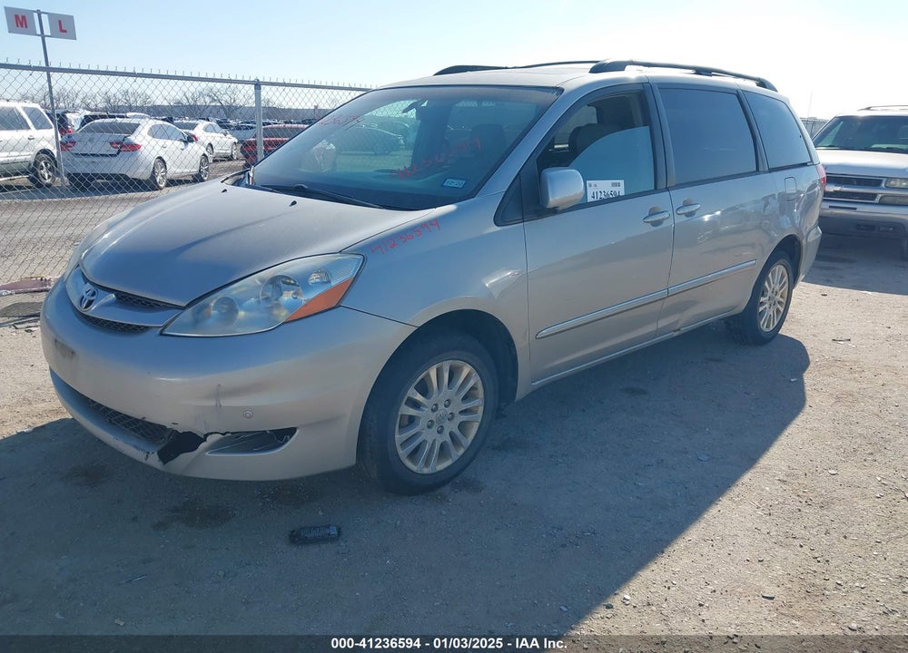 2008 TOYOTA SIENNA LIMITED VIN: 5TDBK22C18S014536