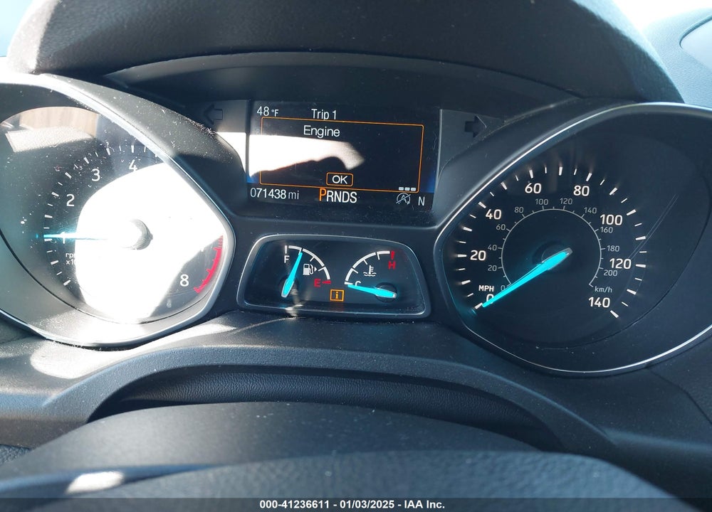2017 FORD ESCAPE SE VIN: 1FMCU9G91HUE73058