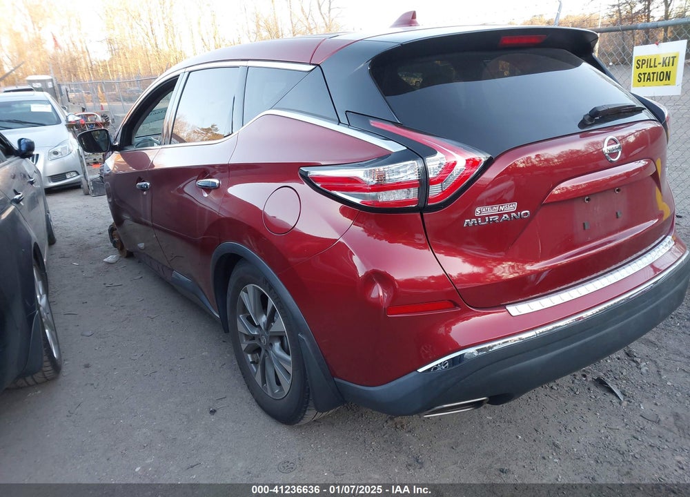 2017 NISSAN MURANO S VIN: 5N1AZ2MH4HN125504