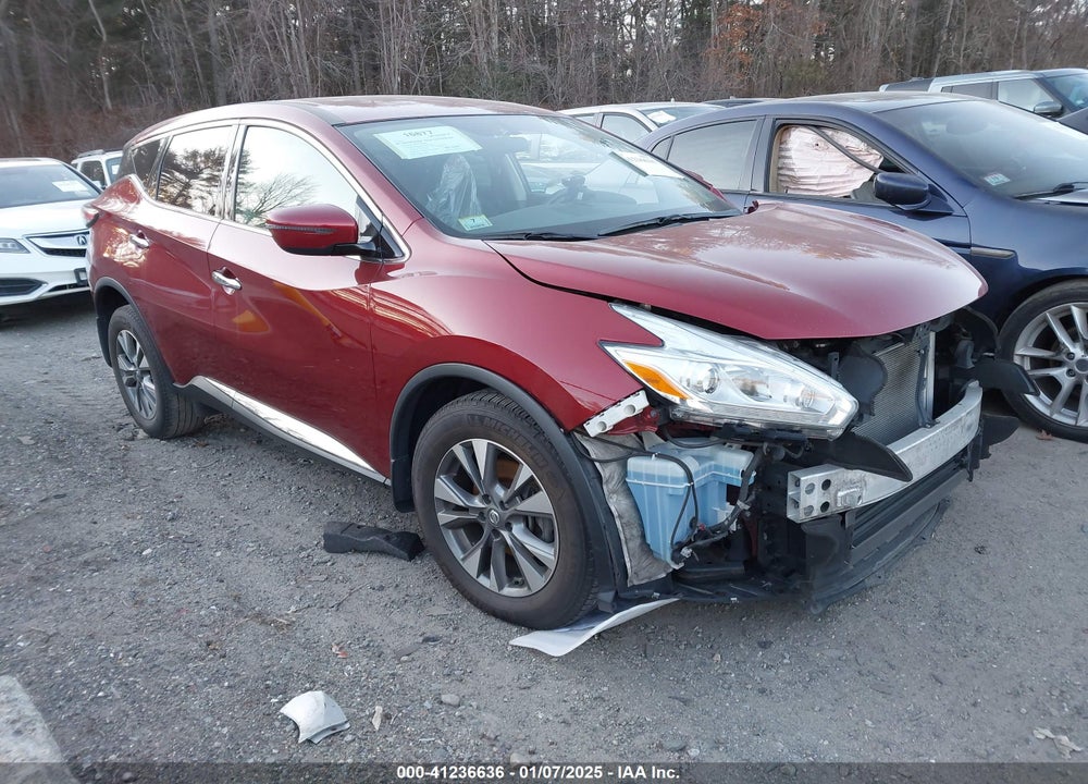 2017 NISSAN MURANO S VIN: 5N1AZ2MH4HN125504