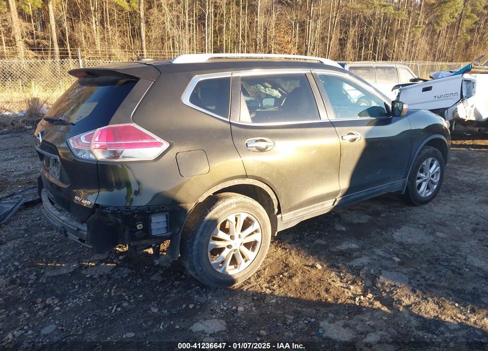 2016 NISSAN ROGUE VIN: 5N1AT2MV6GC875598