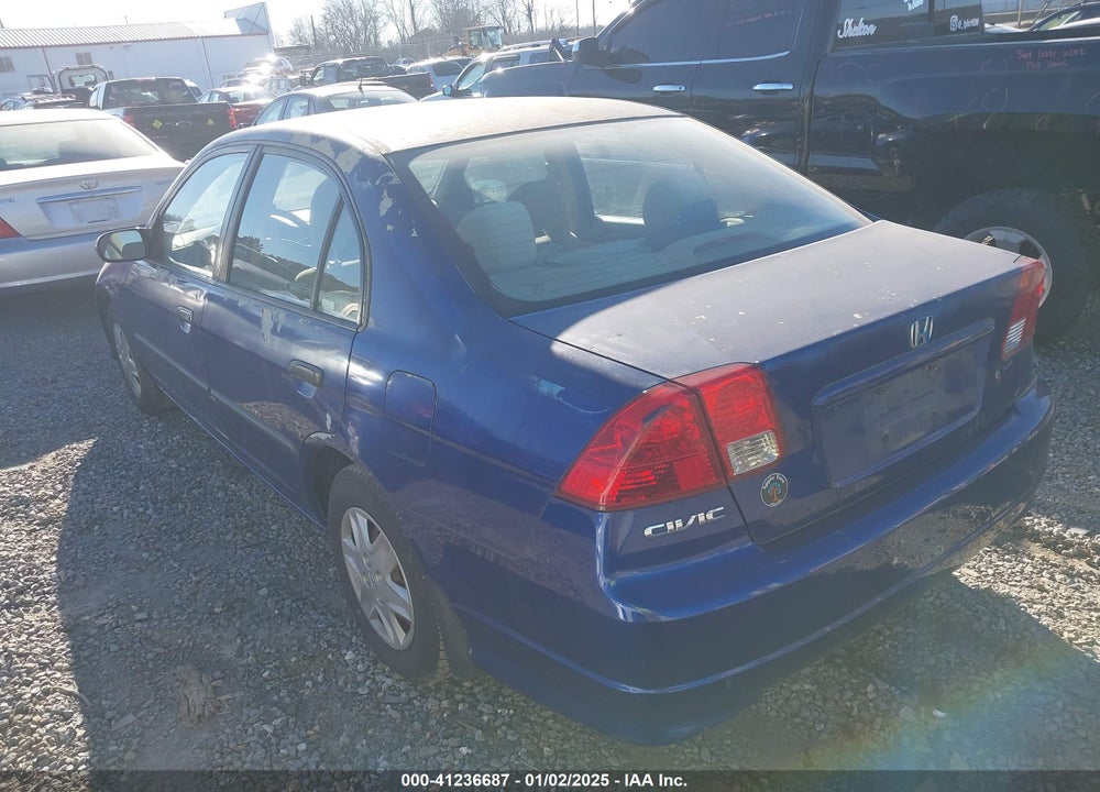 2004 HONDA CIVIC VP VIN: 2HGES16364H642183