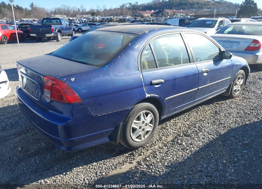 2004 HONDA CIVIC VP VIN: 2HGES16364H642183