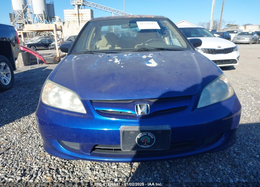 2004 HONDA CIVIC VP VIN: 2HGES16364H642183