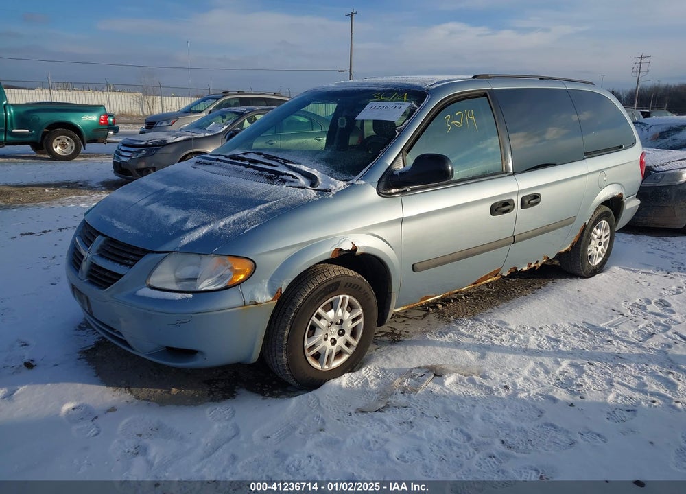 2006 DODGE GRAND CARAVAN SE VIN: 1D4GP24R76B622867