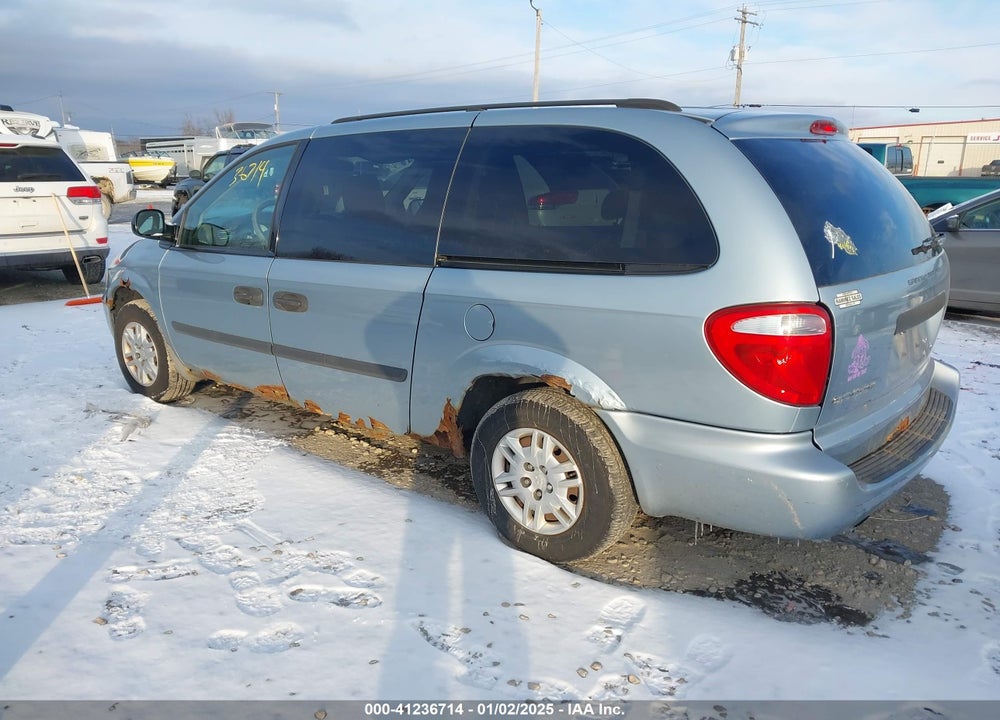 2006 DODGE GRAND CARAVAN SE VIN: 1D4GP24R76B622867