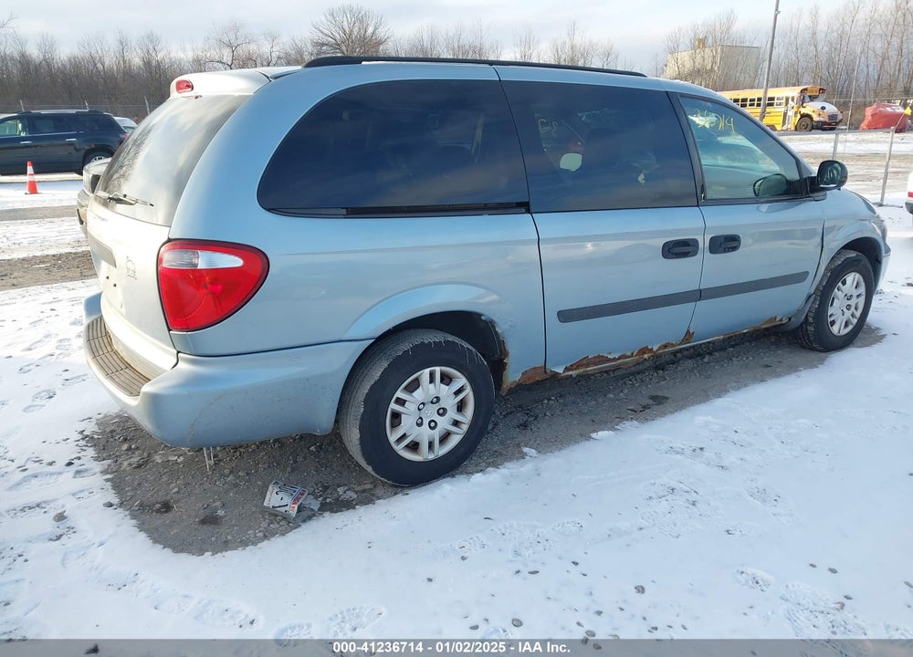 2006 DODGE GRAND CARAVAN SE VIN: 1D4GP24R76B622867