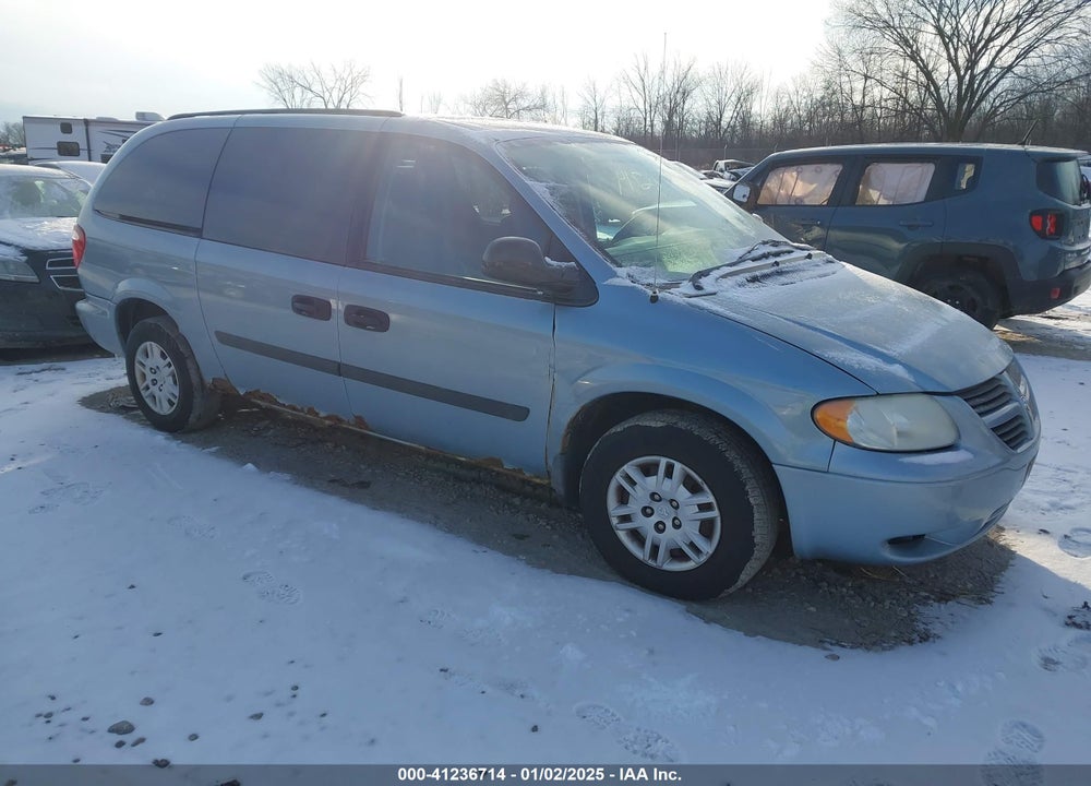 2006 DODGE GRAND CARAVAN SE VIN: 1D4GP24R76B622867